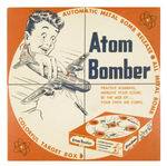 "ATOM BOMBER" TOY PLANE WITH ORIGINAL BOX.