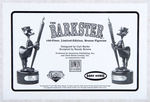 "THE BARKSTER BY CARL BARKS" SIGNED LIMITED EDITION BRONZE FIGURE.