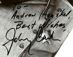 JOHNNY CASH SIGNED PUBLICITY PHOTO.