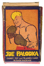 "JOE PALOOKA" CANDY & TOY BOX.