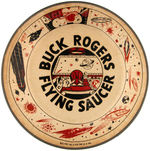 "BUCK ROGERS" BALSA WOOD MODEL SHEET FOR ROCKETSHIP & "BUCK ROGERS FLYING SAUCER."