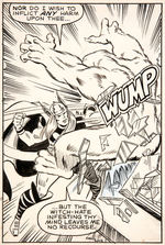 "THE MIGHTY THOR" ORIGINAL COMIC BOOK ART PAGE.