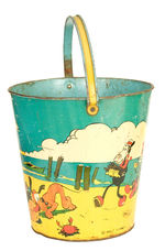 MICKEY MOUSE AND FRIENDS LARGE SIZE SAND PAIL.