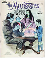"THE MUNSTERS" PAPER DOLLS BOOK.