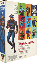 "CAPTAIN ACTION - SUPERMAN UNIFORM & EQUIPMENT" BOXED SET.