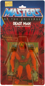 "MASTERS OF THE UNIVERSE BEAST MAN" ACTION FIGURE.