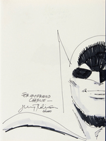 "THE GOLDEN AGE OF BATMAN" MULTI-SIGNED BOOK WITH SKETCH.