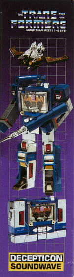 TRANSFORMERS GENERATION 1 DECEPTICON SOUNDWAVE & BUZZSAW FACTORY-SEALED IN BOX.