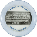 "BROOKLYN DODGER 1955 WORLD CHAMPIONS" CHARGER.