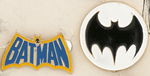 "SUPERHEROES PINS" AVIVA FULL DISPLAY FEATURING SUPERMAN, BATMAN & WONDER WOMAN.