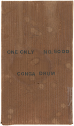 I LOVE LUCY- "DESI'S CONGA DRUM" RARE BOXED INSTRUMENT.