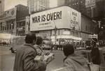 "WAR IS OVER!" JOHN LENNON & YOKO ONO ICONIC WORLD PEACE PROMO POSTER.