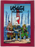 "USAGI YOJIMBO BOOK 2: SAMURAI" SIGNED & NUMBERED HARDCOVER WITH SKETCH.