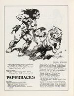 FRANK FRAZETTA 1970s PUBLICATION LOT.