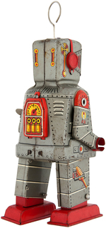 "SPARKY ROBOT" WIND-UP (PISTON FRONT VARIETY).