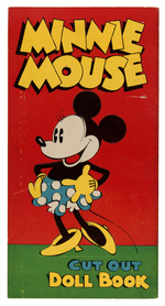 RARE LARGE FORMAT "MICKEY MOUSE CUT OUT DOLL BOOK."