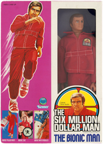 "THE SIX MILLION DOLLAR MAN" FACTORY SEALED BOXED FIGURE (SECOND VERSION).