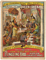 "RINGLING BROS. WORLD'S GREATEST SHOWS" 1915 CIRCUS PROGRAM.