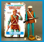 Johnny West Jed Gibson Marx Action Figure 1975