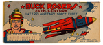 "BUCK ROGERS INTERPLANETARY SPACE FLEET" BOXED BALSA WOOD MODEL.