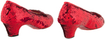 THE WIZARD OF OZ BOXED REPLICA RUBY SLIPPERS.