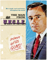 "THE MAN FROM U.N.C.L.E. - NAPOLEON SOLO GUN" IDEAL RETAILER'S PROMOTIONAL FOLDER.