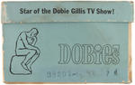 THE MANY LOVES OF DOBIE GILLIS "DOBIE'S" SHOE BOX.