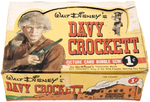 "WALT DISNEY'S DAVY CROCKETT" TOPPS 1¢ VARIETY GUM CARD DISPLAY BOX.