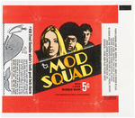 "MOD SQUAD" TOPPS GUM CARD SET WITH WRAPPER.