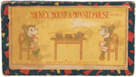 "MICKEY & MINNIE MOUSE" TEA TIME BOXED BISQUE SET.