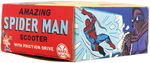 "AMAZING SPIDER-MAN SCOOTER" BOXED MARX FRICTION TOY.