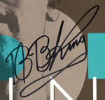 B.B. KING SIGNED "THE INCREDIBLE SOUL OF B.B. KING" LP ALBUM COVER.