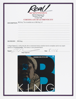 B.B. KING SIGNED "THE INCREDIBLE SOUL OF B.B. KING" LP ALBUM COVER.