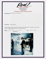 WARREN ZEVON SIGNED "THE ENVOY" LP ALBUM COVER.
