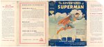 "THE ADVENTURES OF SUPERMAN" 1942 HARDCOVER BOOK WITH DUST JACKET.