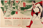 SUPERMAN CONOCO GASOLINE & OIL PROMOTIONAL BOOK.