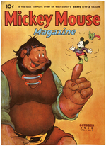 "MICKEY MOUSE MAGAZINE" VOL. 4 NO. 1 OCTOBER, 1938.