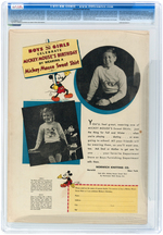 "MICKEY MOUSE MAGAZINE" VOL. 2 NO. 1 OCTOBER 1936 CGC 8.0 VF.
