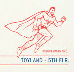 “MACY’S SUPERMAN ADVENTURE” RARE TYPED LETTER.
