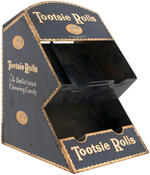 "TOOTSIE ROLL" 1920s STORE DISPLAY.