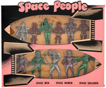 ARCHER "SPACE PEOPLE" LARGE BOXED SET.
