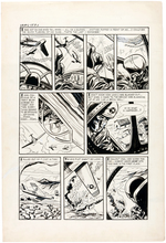 "WAR BATTLES" #6 COMPLETE FOUR-PAGE STORY ORIGINAL ART.