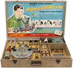 "GILBERT NUCLEAR PHYSICS ATOMIC ENERGY LAB" BOXED 1951 SET.