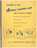 "GILBERT NUCLEAR PHYSICS ATOMIC ENERGY LAB" BOXED 1951 SET.