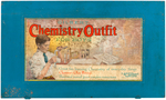 GILBERT "CHEMISTRY OUTFIT FOR BOYS" BOXED 1935 SET.