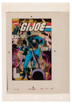 GI JOE ISSUE #108 COLOR SEPARATED PROOF AND COMIC.