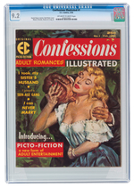 "CONFESSIONS ILLUSTRATED" #1 FEBRUARY 1956 CGC 9.2 NM-.