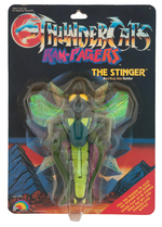 "THUNDERCATS - RAM-PAGERS - STINGER" CARDED ACTION FIGURE.