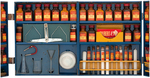 GILBERT "MASTER CHEMISTRY SET" LARGE & IMPRESSIVE BOXED 1950s SET.