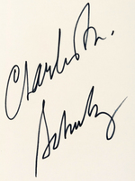 "PEANUTS" CREATOR CHARLES SCHULZ SIGNED "SNOOPY AND HIS SOPWITH CAMEL" FIRST EDITION BOOK.